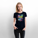 Money & Fame 90's - Frauen Premium T-Shirt - Navy