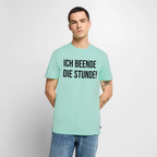 Ich beende die Stunde! - Männer Premium T-Shirt - Mint 