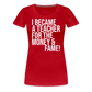 Money & Fame - Frauen Premium T-Shirt - Rot