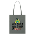 Mein Zirkus - Bio-Stoffbeutel - Anthrazit
