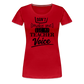 Teacher voice - Frauen Premium T-Shirt - Rot