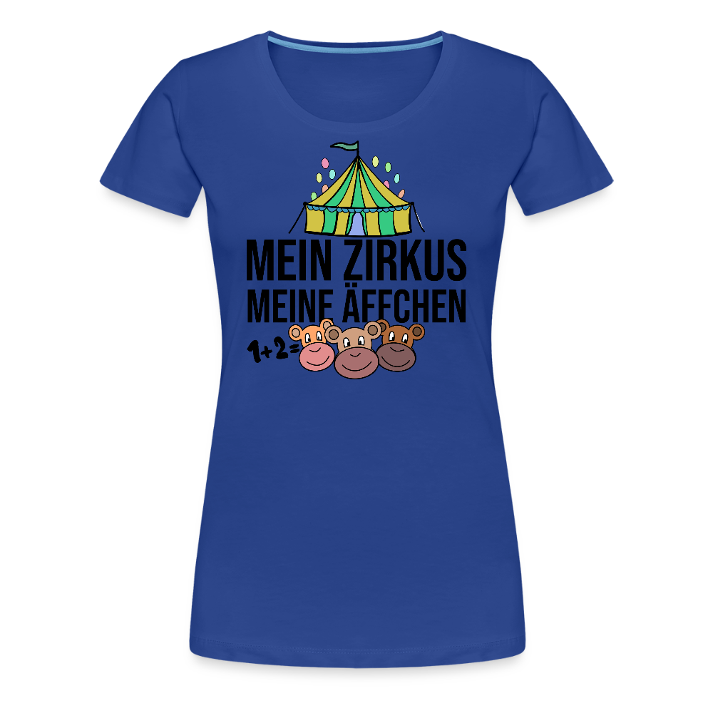 Mein Zirkus - Frauen Premium T-Shirt - Königsblau
