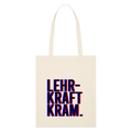 Lehrkraftkram -  Bio-Stoffbeutel - Natur