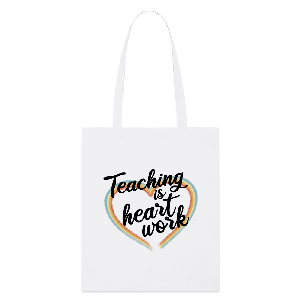 teaching - Bio-Stoffbeutel - Weiß