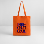 Lehrkraftkram -  Bio-Stoffbeutel - Tieforange