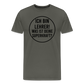 Superkraft - Männer Premium T-Shirt - Asphalt