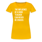 Influence - Frauen Premium T-Shirt - Sonnengelb