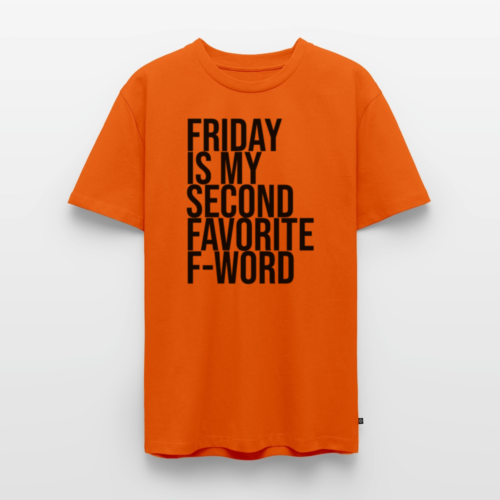 F-Word - Männer Premium T-Shirt - Orange 