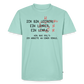 Ich bin Leerer. - Männer Premium T-Shirt - Mint 