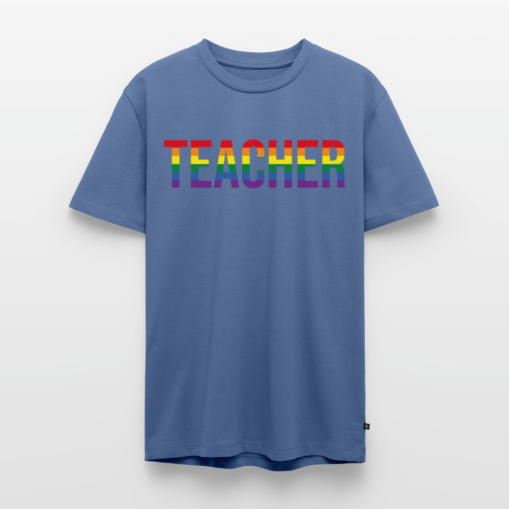 Teacher - Männer Premium T-Shirt - Taubenblau