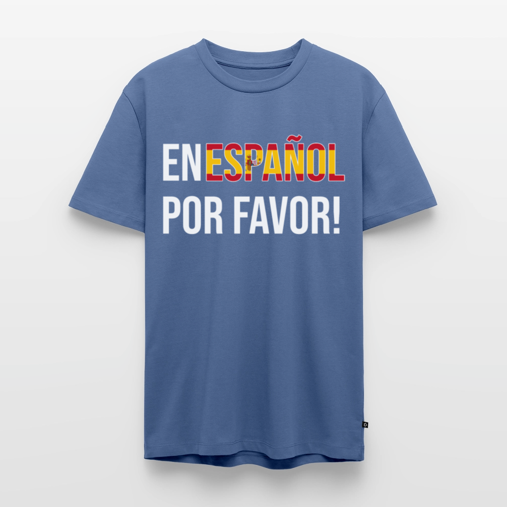 En Espanol por favor! - Männer Premium T-Shirt - Taubenblau