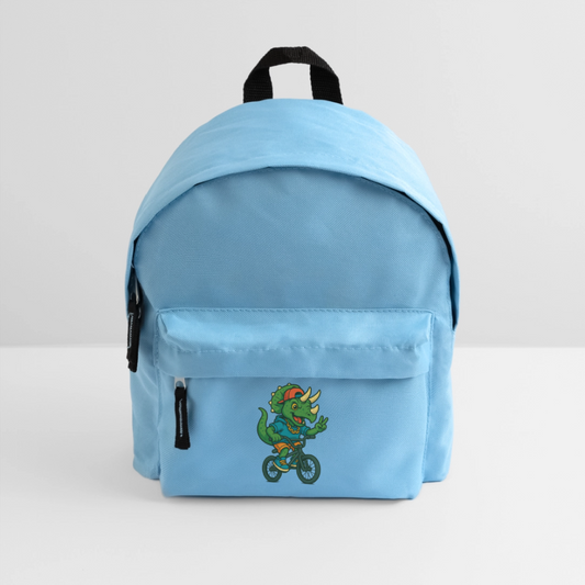 Triceratops - Kinder Rucksack - Hellblau