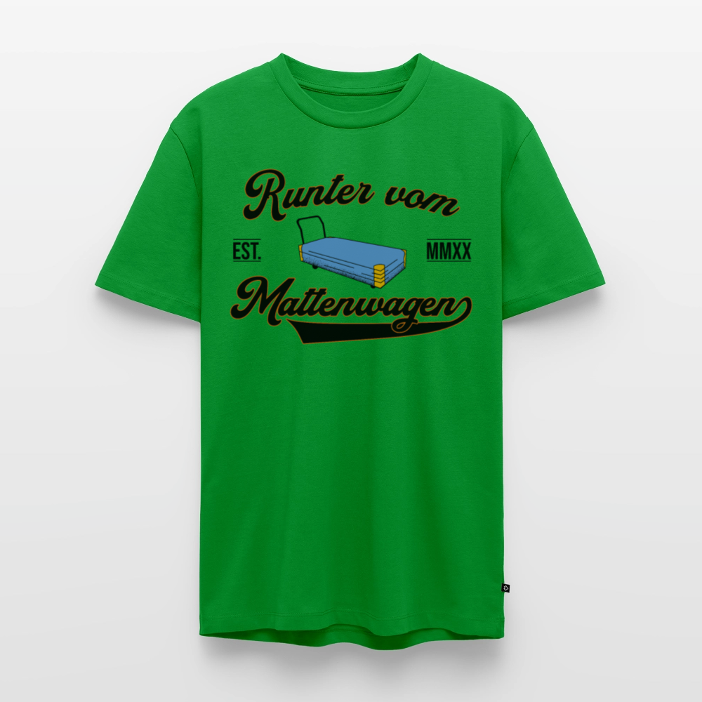 Runter vom Mattenwagen - Männer Premium T-Shirt - Grün