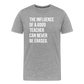 Influence - Männer Premium T-Shirt - Grau meliert