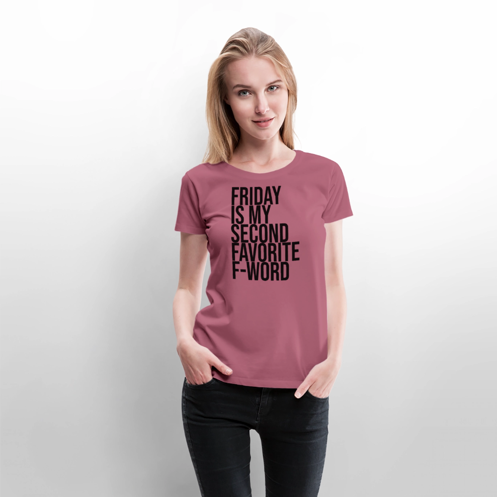F-Word - Frauen Premium T-Shirt - Mauve