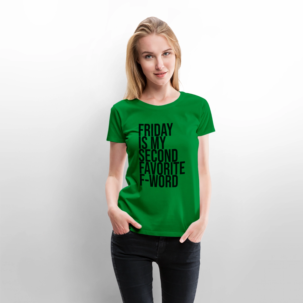 F-Word - Frauen Premium T-Shirt - Grün