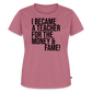 Money & Fame - Frauen Premium T-Shirt - Mauve