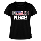 In english please! - Frauen Premium T-Shirt - Schwarz