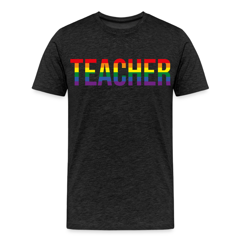 Teacher - Männer Premium T-Shirt - Anthrazit