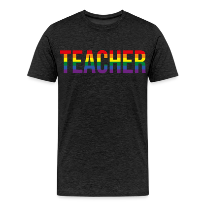 Teacher - Männer Premium T-Shirt - Anthrazit