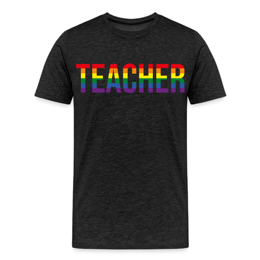 Teacher - Männer Premium T-Shirt - Anthrazit