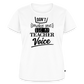 Teacher voice - Frauen Premium T-Shirt - Weiß