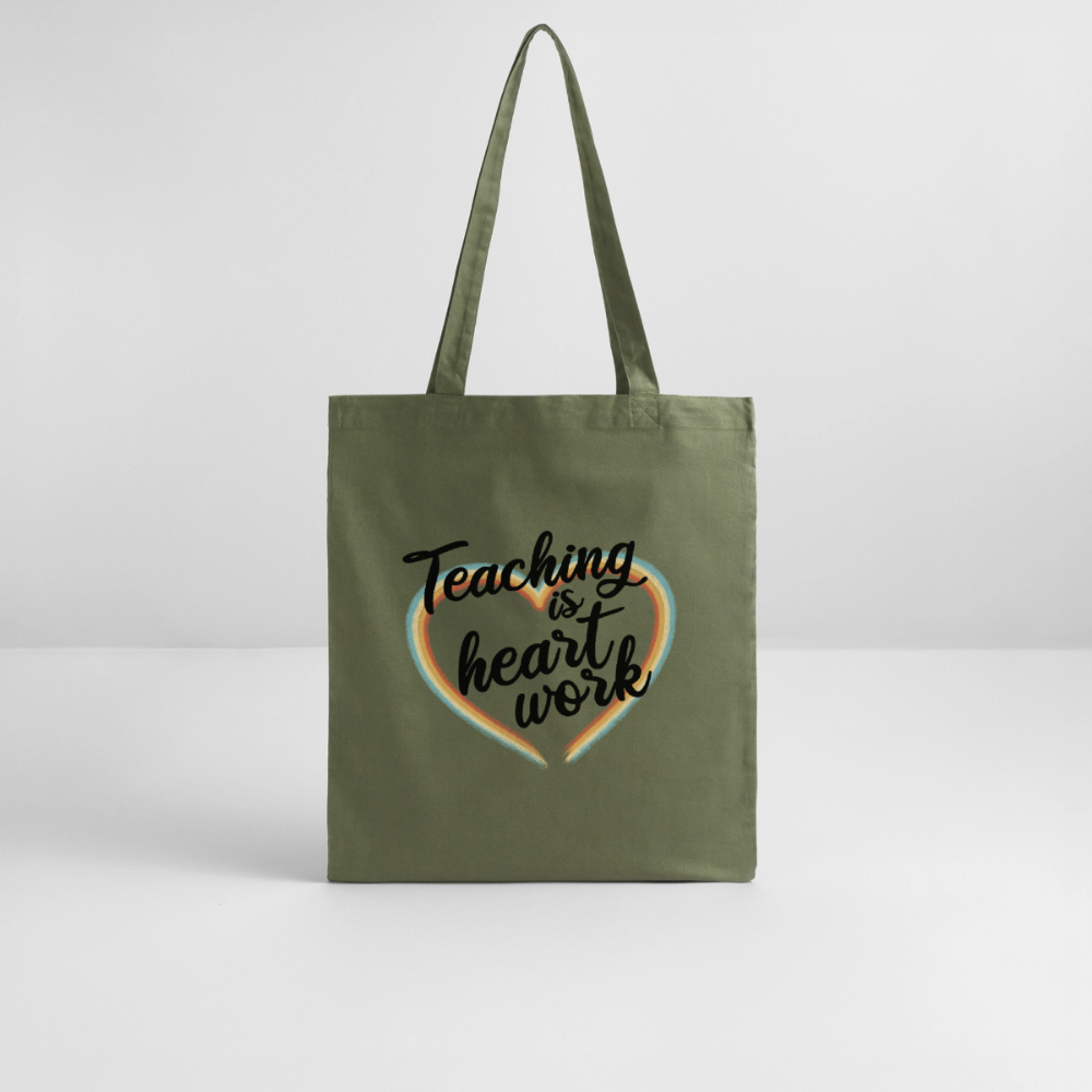 teaching - Bio-Stoffbeutel - Khaki