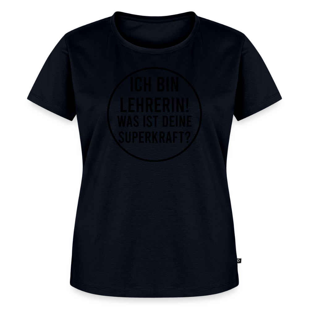 Superkraft - Frauen Premium T-Shirt - Navy