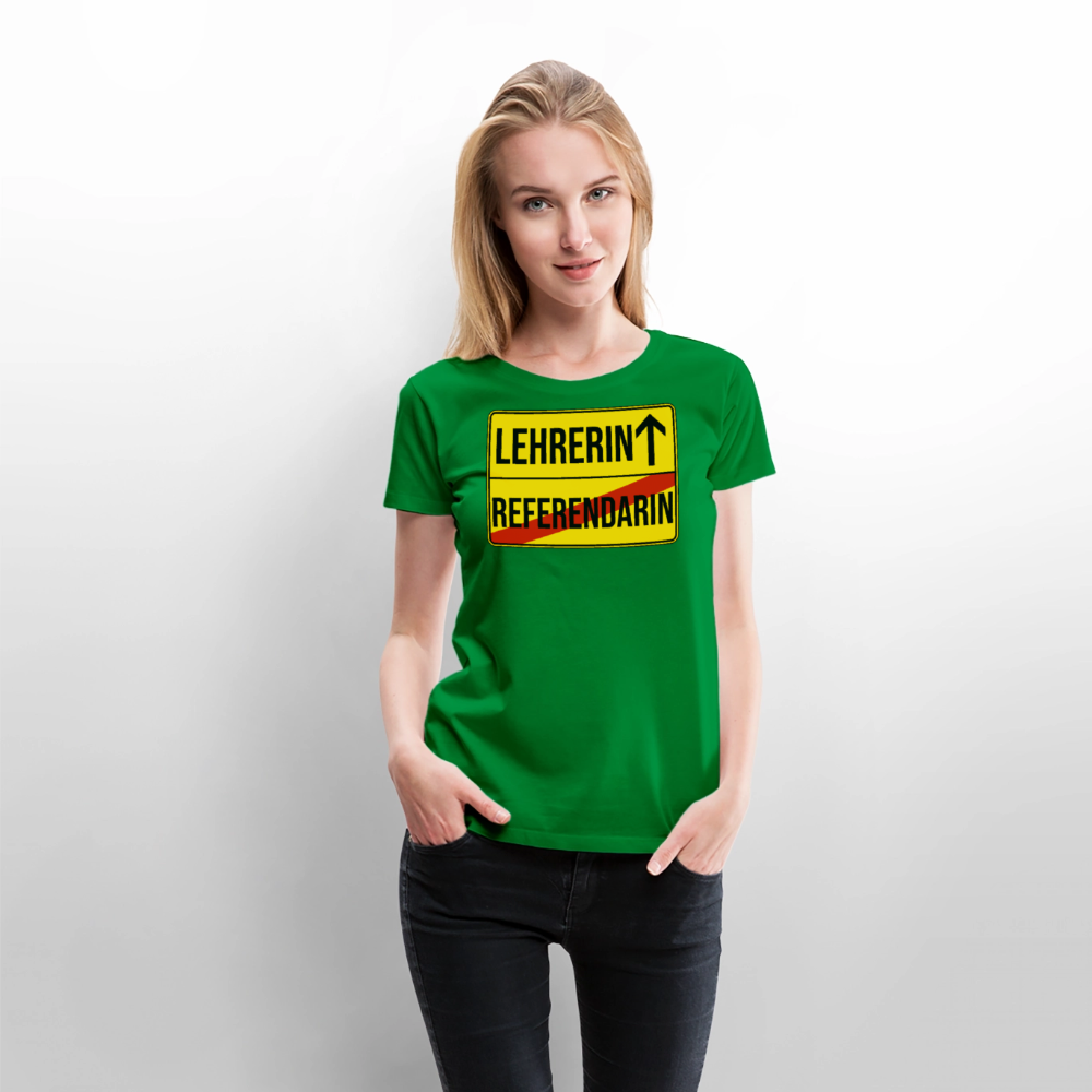 Lehrerin - Frauen Premium T-Shirt - Grün