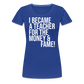 Money & Fame - Frauen Premium T-Shirt - Königsblau