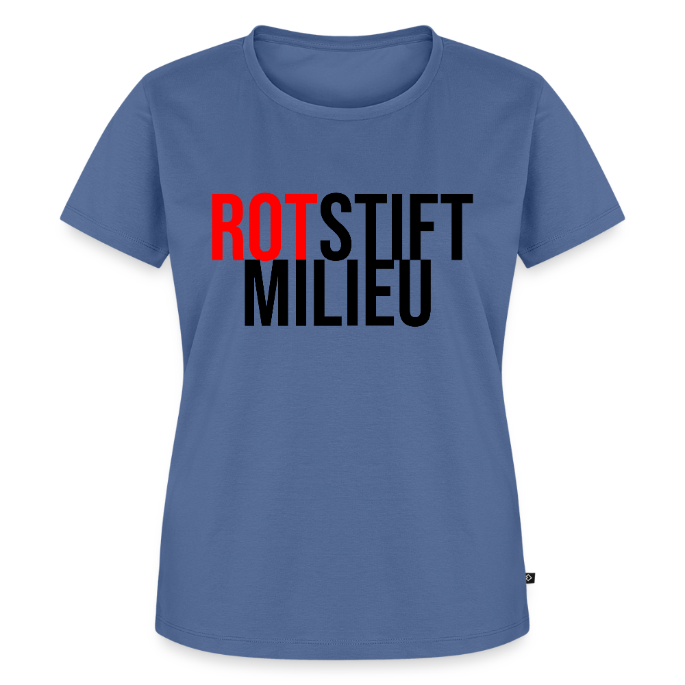 Rotstiftmilieu - Frauen Premium T-Shirt - Taubenblau