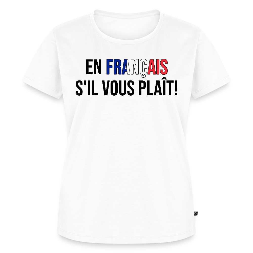 En francais s´il vous plait! - Frauen Premium T-Shirt - Weiß