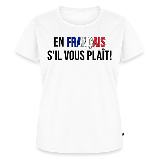 En francais s´il vous plait! - Frauen Premium T-Shirt - Weiß