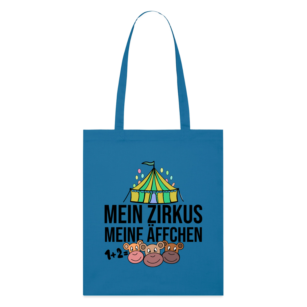 Mein Zirkus - Bio-Stoffbeutel - Königsblau