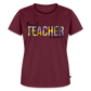 Best Teacher Ever - Frauen Premium T-Shirt - Burgunderrot