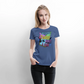 Money & Fame 90's - Frauen Premium T-Shirt - Taubenblau