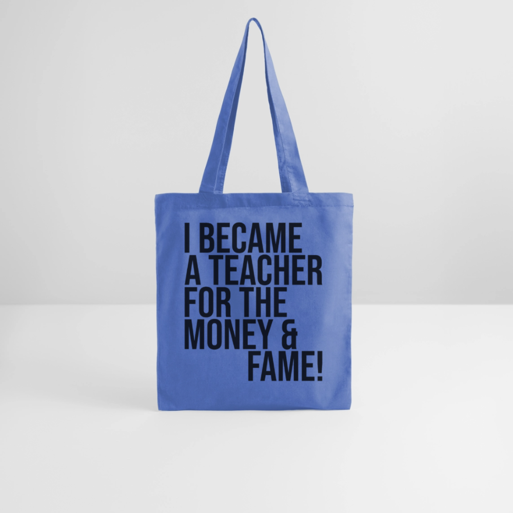 Money & Fame - Stoffbeutel - Hellblau