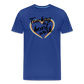 Heart work - Männer Premium T-Shirt - Königsblau