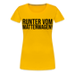Mattenwagen - Frauen Premium T-Shirt - Sonnengelb