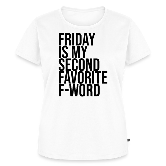 F-Word - Frauen Premium T-Shirt - Weiß