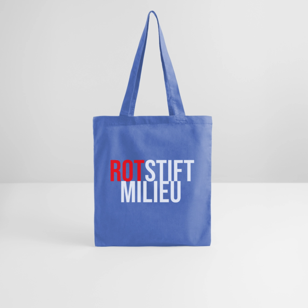 Rotstiftmilieu - Stoffbeutel - Hellblau