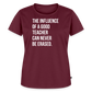 Influence - Frauen Premium T-Shirt - Burgunderrot