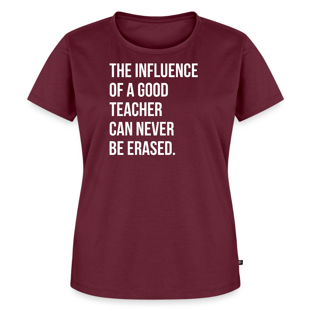 Influence - Frauen Premium T-Shirt - Burgunderrot