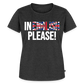In english please - Frauen Premium T-Shirt - Anthrazit meliert