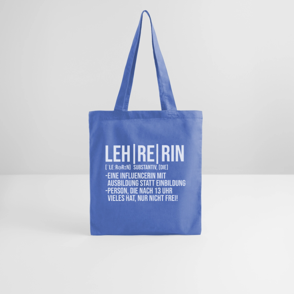 Leh-re-rin - Stoffbeutel - Hellblau