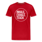 Inhale. Exhale. Teach. - Männer Premium T-Shirt - Rot