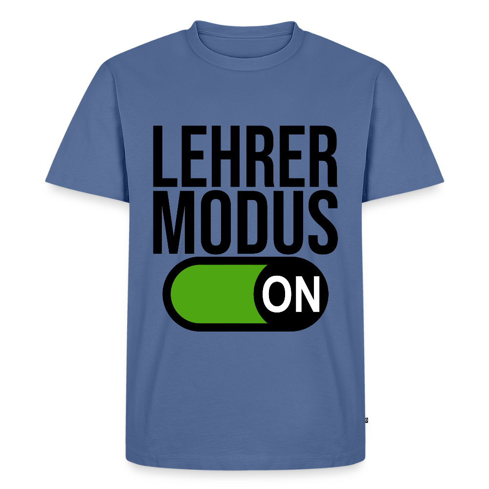 Lehrer Modus - Männer Premium T-Shirt - Taubenblau