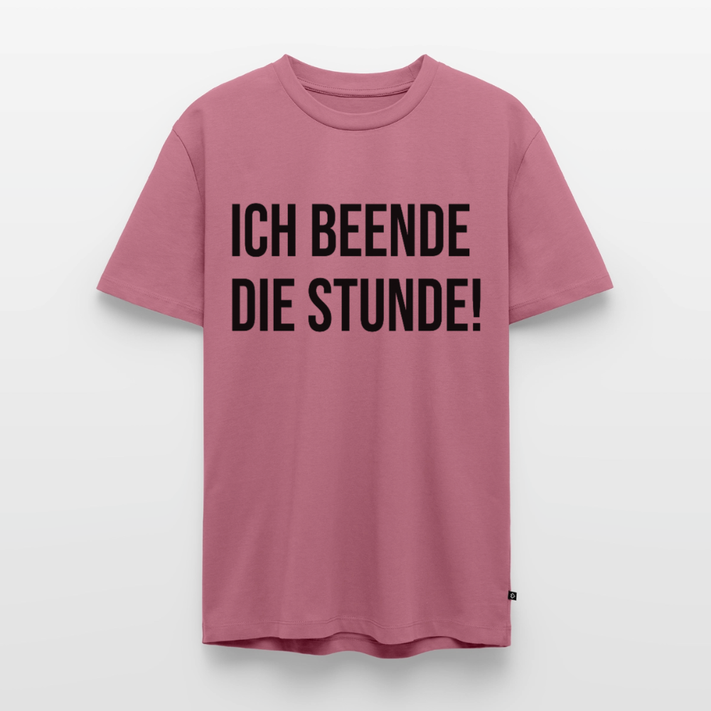 Ich beende die Stunde! - Männer Premium T-Shirt - Mauve