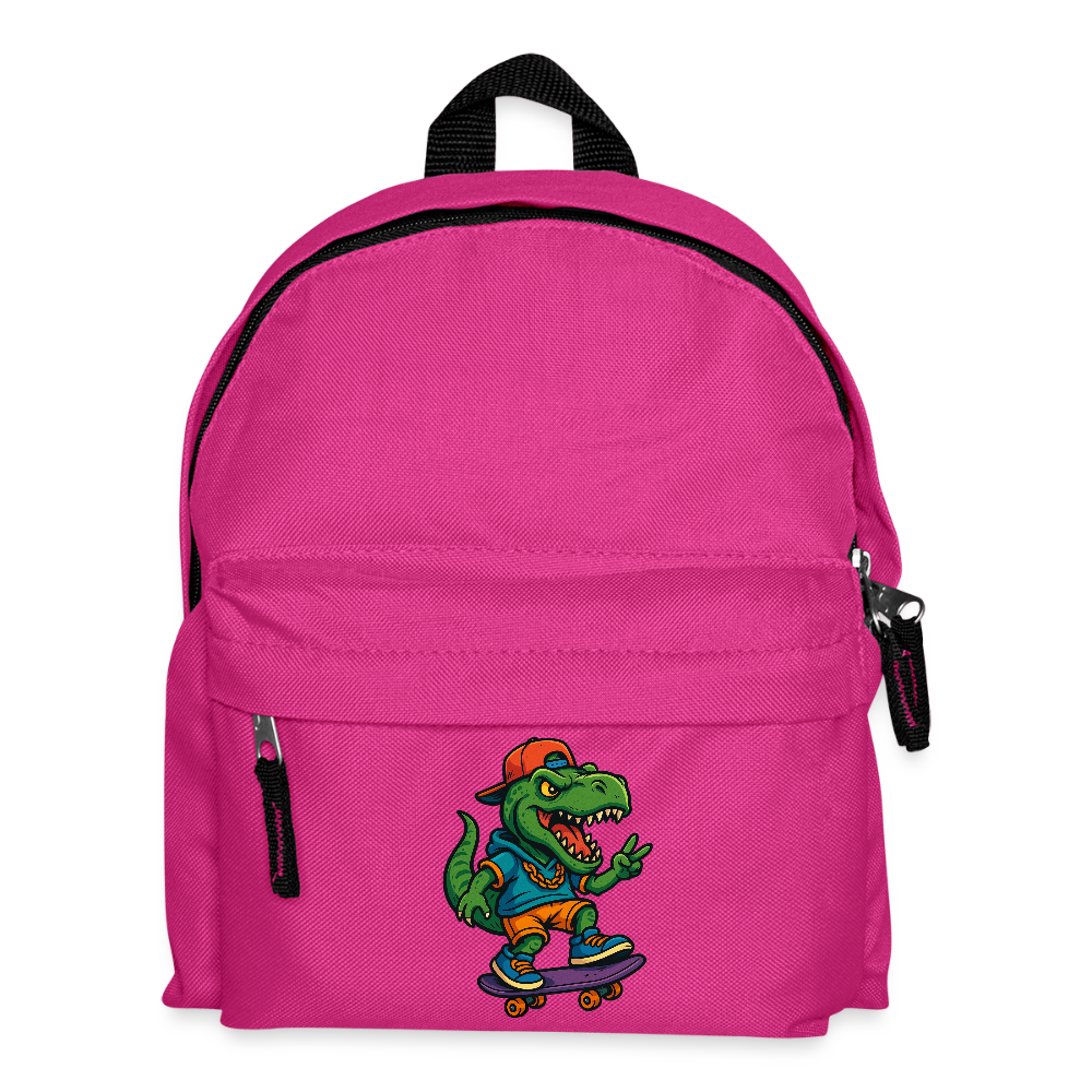 T-Rex - Kinder Rucksack - Fuchsia