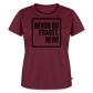 Bevor du fragst, nein! - Frauen Premium T-Shirt - Burgunderrot